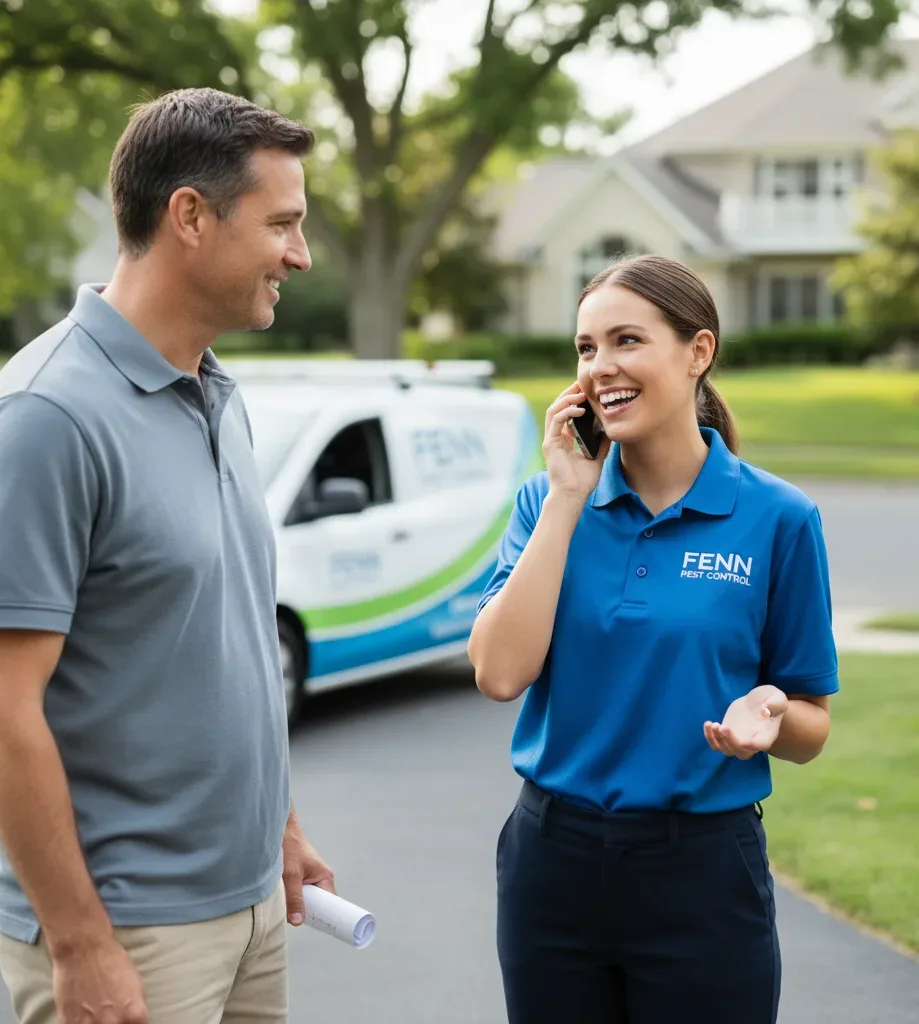 Fenn Pest Control customer support in Home